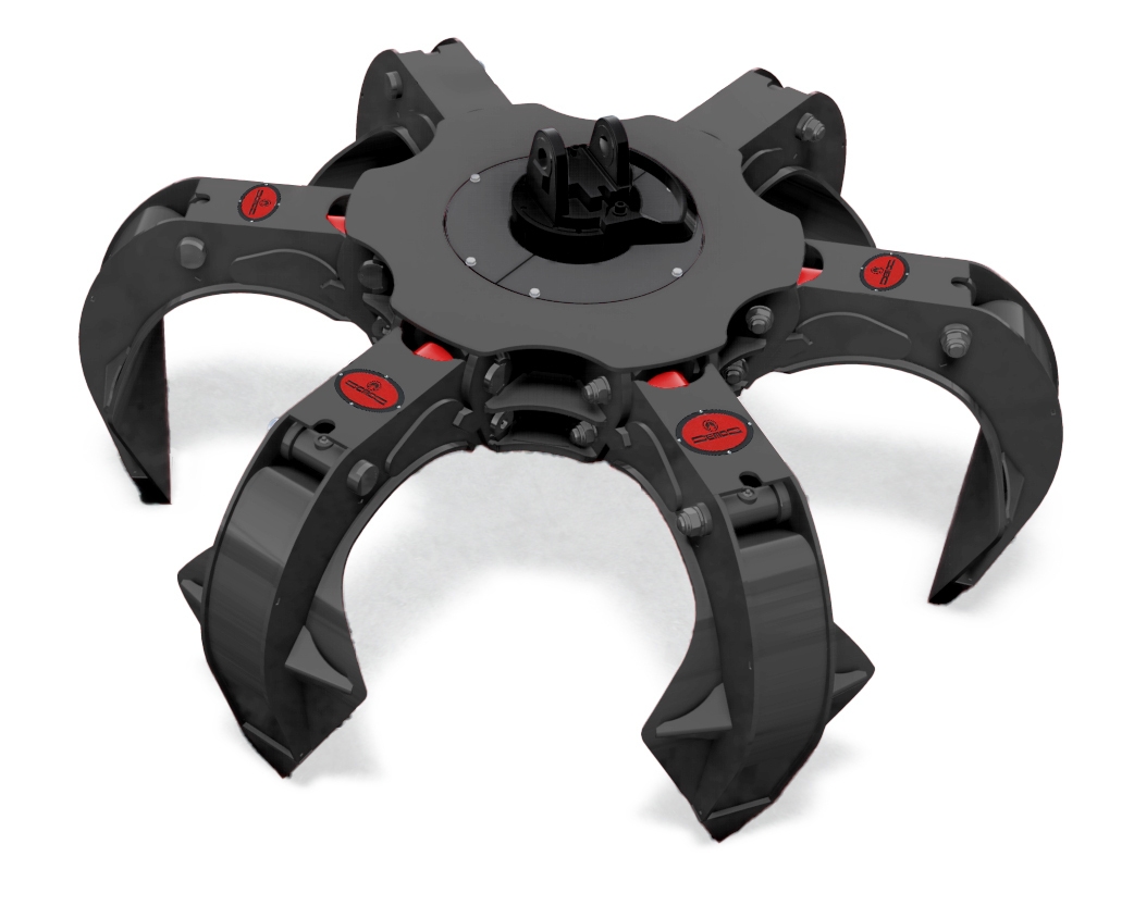 DEMOQ PC250 Hydraulic Polyp -grab - Grapple for Construction machinery: picture 2 DEMOQ PC250 Hydraulic Polyp -grab - Grapple for Construction machinery: picture 2