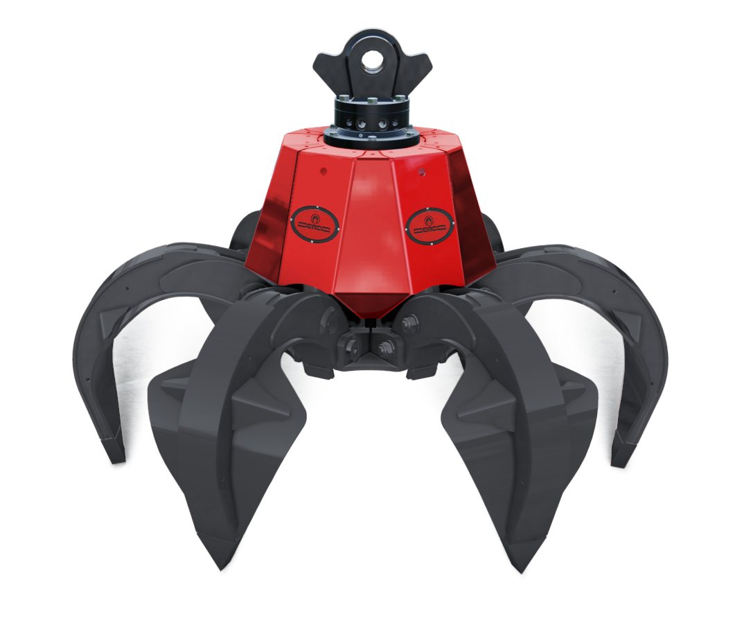 DEMOQ PG500 Hydraulic Polyp -grab - Grapple for Construction machinery: picture 2 DEMOQ PG500 Hydraulic Polyp -grab - Grapple for Construction machinery: picture 2