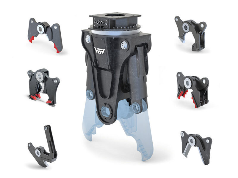VTN MT15 Multiprocessor - jaws typ D 1498 KG - Demolition shears for Excavator: picture 1 VTN MT15 Multiprocessor - jaws typ D 1498 KG - Demolition shears for Excavator: picture 1