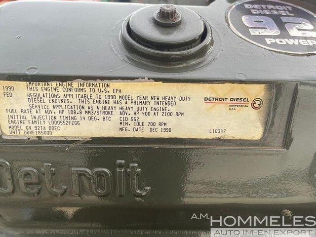 Detroit Diesel (GM) 6V 92TA DDEC - Engine: picture 5 Detroit Diesel (GM) 6V 92TA DDEC - Engine: picture 5