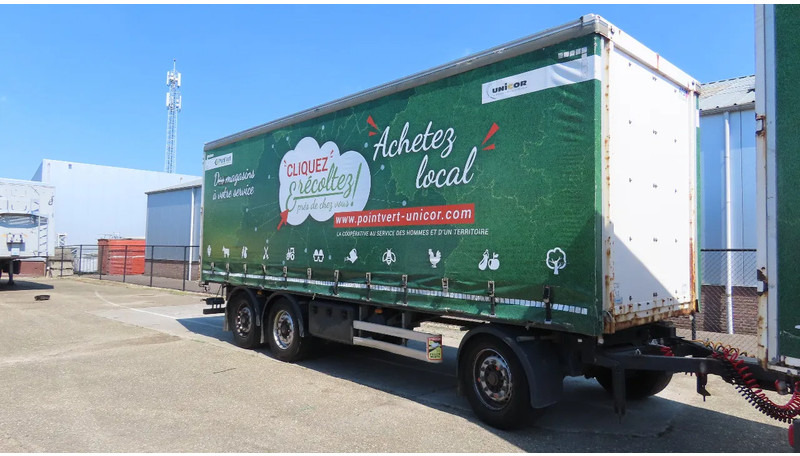 Lecitrailer 27000 kg! Liftaxel, 3 axel BPW, Edscha - Curtainsider trailer: picture 3 Lecitrailer 27000 kg! Liftaxel, 3 axel BPW, Edscha - Curtainsider trailer: picture 3