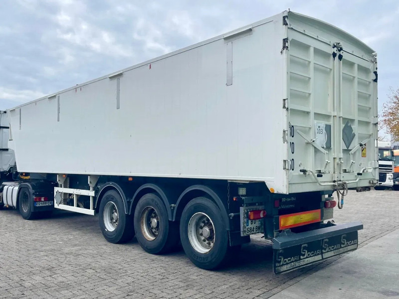 Samro Socari 48m3, 6560 kg, AIR/DISC BRAKES. Very good state - Tipper semi-trailer: picture 4 Samro Socari 48m3, 6560 kg, AIR/DISC BRAKES. Very good state - Tipper semi-trailer: picture 4