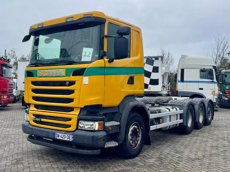 Scania R490 8x4 Retarder - Cab chassis truck: picture 1 Scania R490 8x4 Retarder - Cab chassis truck: picture 1