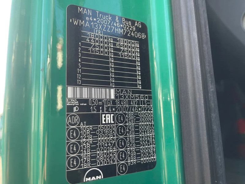 Tractor unit MAN TGX 18.480 RETARDER, mooving 5th wheel, FRIGO, 2X FUEL TANK, FRANCE TRUCK: picture 13