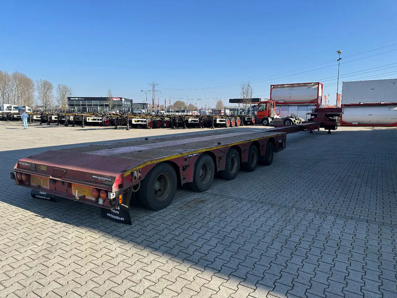 Broshuis 5ABSD-68/2, FIVE AXLE HYDRAULIC STEERED DOUBLE EXTENDABLE (27m) SEMI LOW LOADER - Low loader semi-trailer: picture 5 Broshuis 5ABSD-68/2, FIVE AXLE HYDRAULIC STEERED DOUBLE EXTENDABLE (27m) SEMI LOW LOADER - Low loader semi-trailer: picture 5