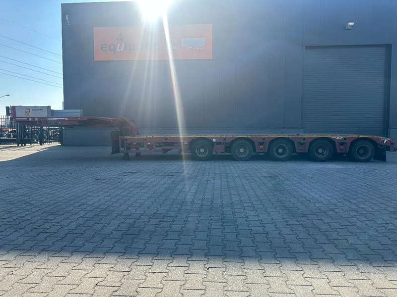 Broshuis 5ABSD-68/2, FIVE AXLE HYDRAULIC STEERED DOUBLE EXTENDABLE (27m) SEMI LOW LOADER - Low loader semi-trailer: picture 4 Broshuis 5ABSD-68/2, FIVE AXLE HYDRAULIC STEERED DOUBLE EXTENDABLE (27m) SEMI LOW LOADER - Low loader semi-trailer: picture 4