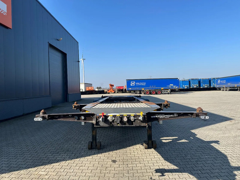Burg 20FT ADR (EX/II, EX/III, FL, AT), empty weight: 3.690kg, SAF INTRADISC, 2x liftaxle, ALCOA, NL-Chassis - Container transporter/ Swap body semi-trailer: picture 4 Burg 20FT ADR (EX/II, EX/III, FL, AT), empty weight: 3.690kg, SAF INTRADISC, 2x liftaxle, ALCOA, NL-Chassis - Container transporter/ Swap body semi-trailer: picture 4
