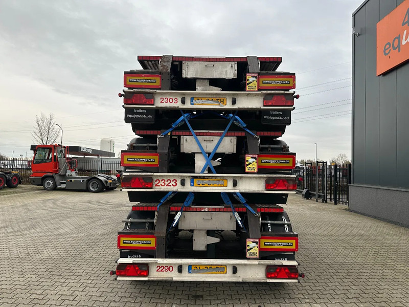 Burg stack of 3x BURG 20FT ADR (EX/II, EX/III, FL, AT) Chassis, Empty weight : 3.690kg, SAF INTRADISC, 2x Liftaxle, NL-chassis - Container transporter/ Swap body semi-trailer: picture 5 Burg stack of 3x BURG 20FT ADR (EX/II, EX/III, FL, AT) Chassis, Empty weight : 3.690kg, SAF INTRADISC, 2x Liftaxle, NL-chassis - Container transporter/ Swap body semi-trailer: picture 5