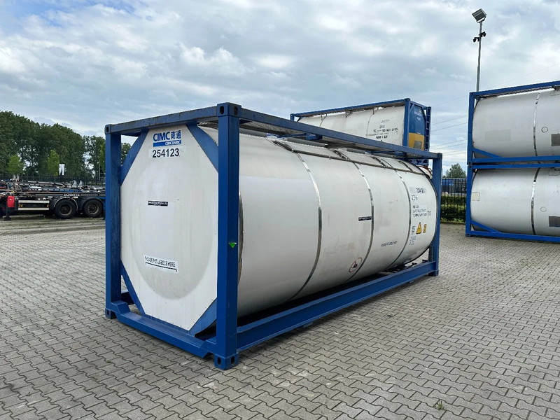 CIMC 20FT ISO, 25.090L/1-COMP/3 BAFFELS/4 manholes, 2.5Y- + CSC-inspection: 10/2026 - Storage tank: picture 4 CIMC 20FT ISO, 25.090L/1-COMP/3 BAFFELS/4 manholes, 2.5Y- + CSC-inspection: 10/2026 - Storage tank: picture 4