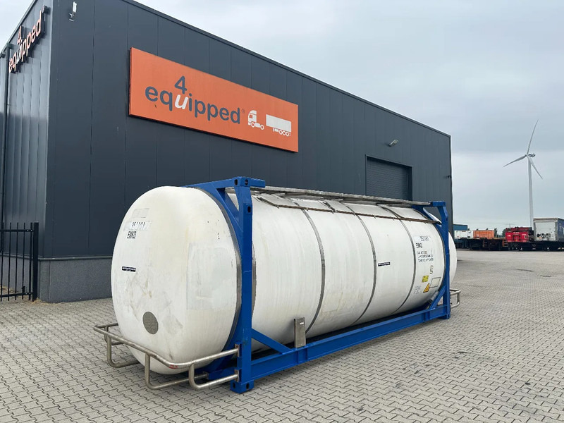 CIMC 20FT SWAP 35.040L, 4 baffles / 5 holes / T11 / 5Y-test valid till 08/2027 - Storage tank: picture 1 CIMC 20FT SWAP 35.040L, 4 baffles / 5 holes / T11 / 5Y-test valid till 08/2027 - Storage tank: picture 1
