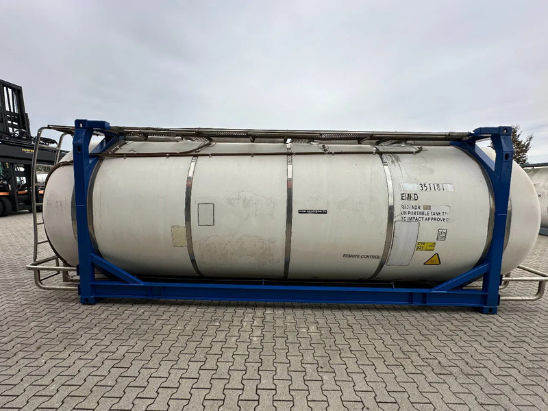 CIMC 20FT SWAP 35.040L, 4 baffles / 5 holes / T11 / 5Y-test valid till 08/2027 - Storage tank: picture 3 CIMC 20FT SWAP 35.040L, 4 baffles / 5 holes / T11 / 5Y-test valid till 08/2027 - Storage tank: picture 3