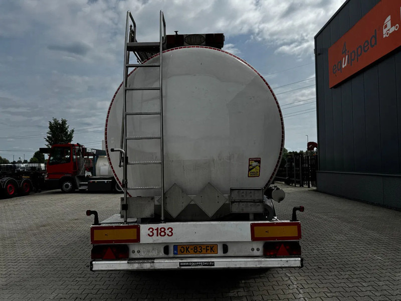 Indox 37.500L / 1-COMP /4-BAFFELS, ADR, L4BH, INOX, NL, APK/ADR till 10/2025, new SAF axles, ALCOA - Tank semi-trailer: picture 4 Indox 37.500L / 1-COMP /4-BAFFELS, ADR, L4BH, INOX, NL, APK/ADR till 10/2025, new SAF axles, ALCOA - Tank semi-trailer: picture 4