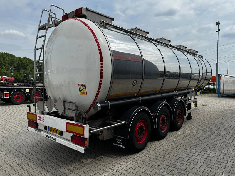 Indox 37.500L / 1-COMP /4-BAFFELS, ADR, L4BH, INOX, NL, APK/ADR till 10/2025, new SAF axles, ALCOA - Tank semi-trailer: picture 5 Indox 37.500L / 1-COMP /4-BAFFELS, ADR, L4BH, INOX, NL, APK/ADR till 10/2025, new SAF axles, ALCOA - Tank semi-trailer: picture 5