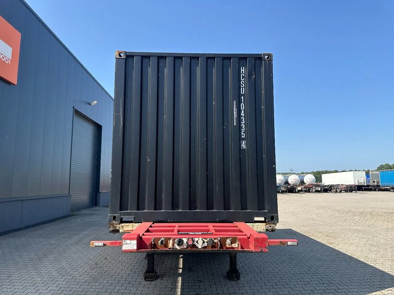 Krone 2-axle 20FT chassis + 20FT DV 8'6" container ONE-WAY - Container transporter/ Swap body semi-trailer: picture 5 Krone 2-axle 20FT chassis + 20FT DV 8'6" container ONE-WAY - Container transporter/ Swap body semi-trailer: picture 5