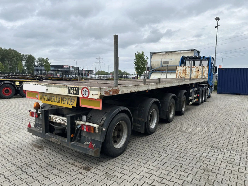 Nooteboom OVB-73-04, 73 tons 4-axle Ballast trailer, 3 hydraulic steering axles, 75% tyres, MOT 03/2026 - Dropside/ Flatbed semi-trailer: picture 5 Nooteboom OVB-73-04, 73 tons 4-axle Ballast trailer, 3 hydraulic steering axles, 75% tyres, MOT 03/2026 - Dropside/ Flatbed semi-trailer: picture 5