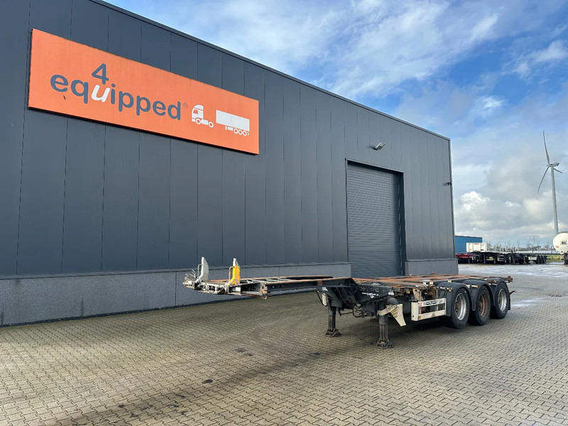 Pacton 45FT HC multi (3x extendable) / liftaxle / BPW drum / NL-chassis - Container transporter/ Swap body semi-trailer: picture 2 Pacton 45FT HC multi (3x extendable) / liftaxle / BPW drum / NL-chassis - Container transporter/ Swap body semi-trailer: picture 2