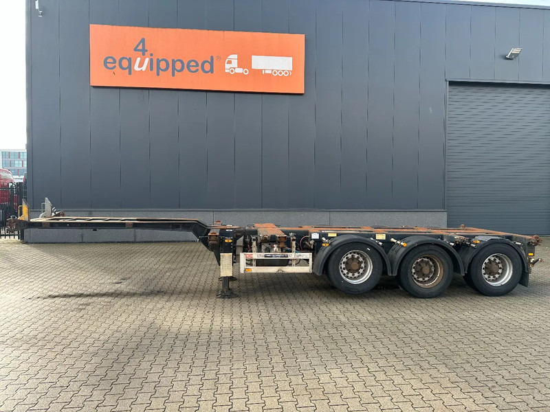 Pacton 45FT HC multi (3x extendable) / liftaxle / BPW drum / NL-chassis - Container transporter/ Swap body semi-trailer: picture 4 Pacton 45FT HC multi (3x extendable) / liftaxle / BPW drum / NL-chassis - Container transporter/ Swap body semi-trailer: picture 4