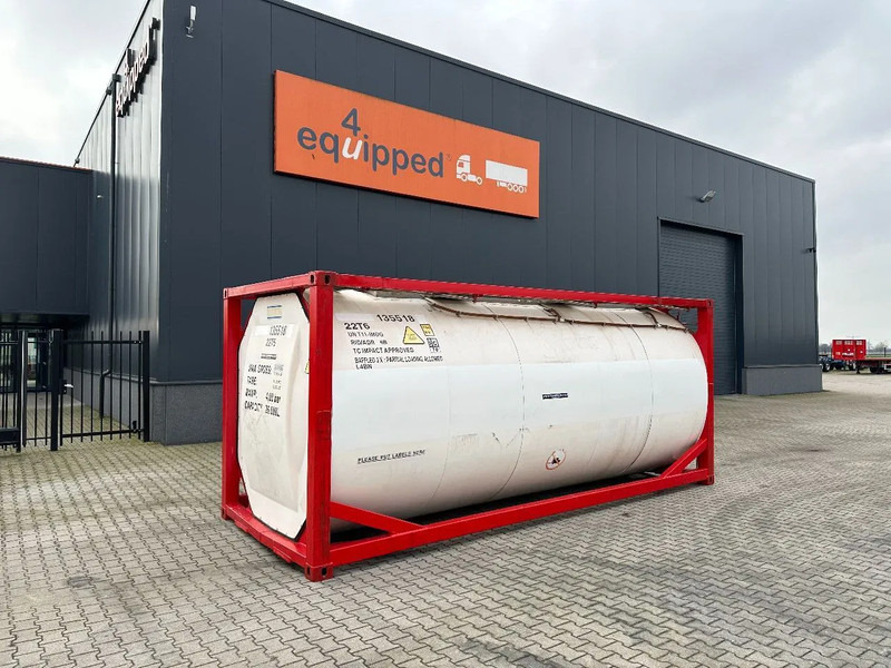 SINGAMAS 20FT ISO, 26.000L/1-COMP/3 BAFFELS/3 manholes, 5Y inspection: 06/2027 - Storage tank: picture 1 SINGAMAS 20FT ISO, 26.000L/1-COMP/3 BAFFELS/3 manholes, 5Y inspection: 06/2027 - Storage tank: picture 1