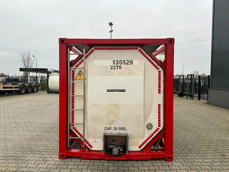 SINGAMAS 20FT ISO, 26.000L/1-COMP/3 BAFFELS/3 manholes, 5Y inspection: 06/2027 - Storage tank: picture 4 SINGAMAS 20FT ISO, 26.000L/1-COMP/3 BAFFELS/3 manholes, 5Y inspection: 06/2027 - Storage tank: picture 4