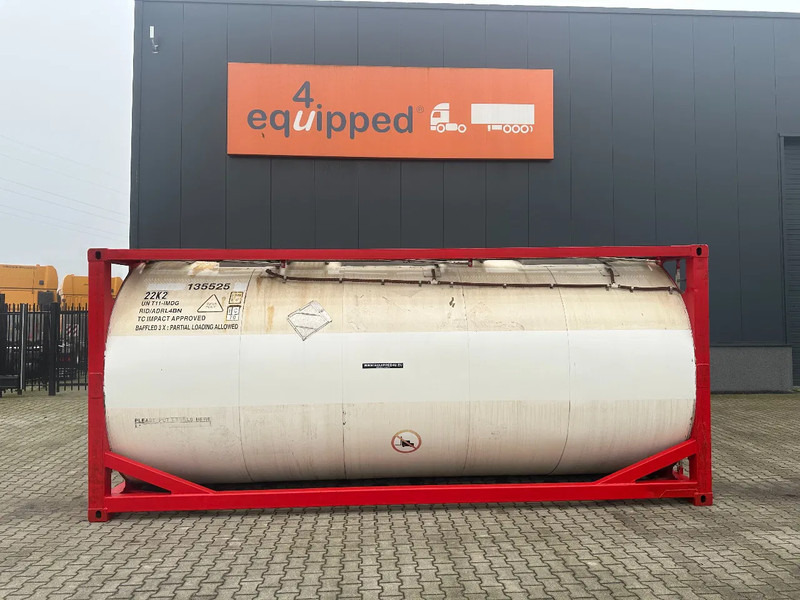 SINGAMAS 20FT ISO, 26.000L/1-COMP/3 BAFFELS/3 manholes, 5Y inspection: 06/2027 - Storage tank: picture 2 SINGAMAS 20FT ISO, 26.000L/1-COMP/3 BAFFELS/3 manholes, 5Y inspection: 06/2027 - Storage tank: picture 2