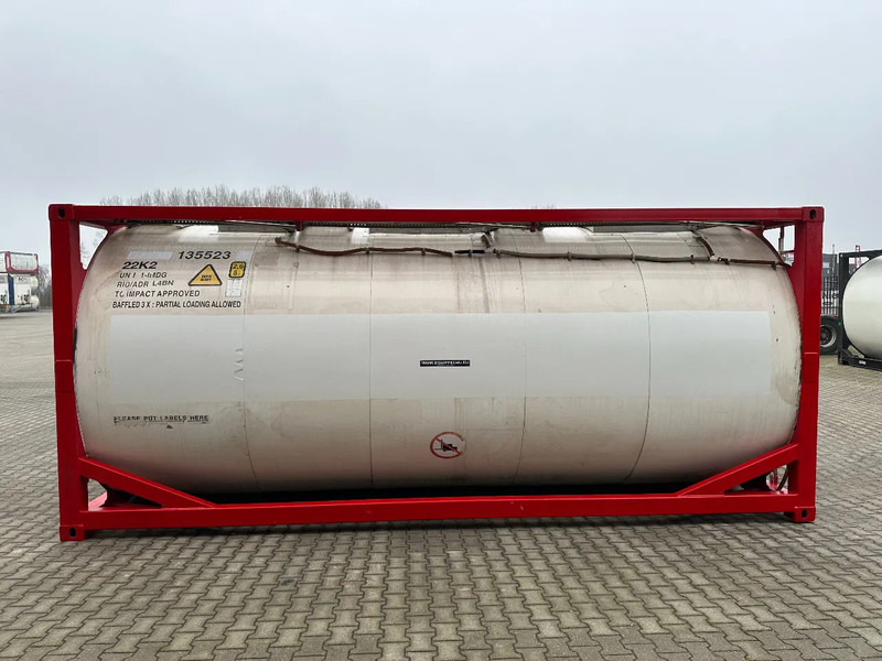 SINGAMAS 20FT ISO, 26.000L/1-COMP/3 BAFFELS/3 manholes, 5Y inspection: 06/2027 - Storage tank: picture 3 SINGAMAS 20FT ISO, 26.000L/1-COMP/3 BAFFELS/3 manholes, 5Y inspection: 06/2027 - Storage tank: picture 3