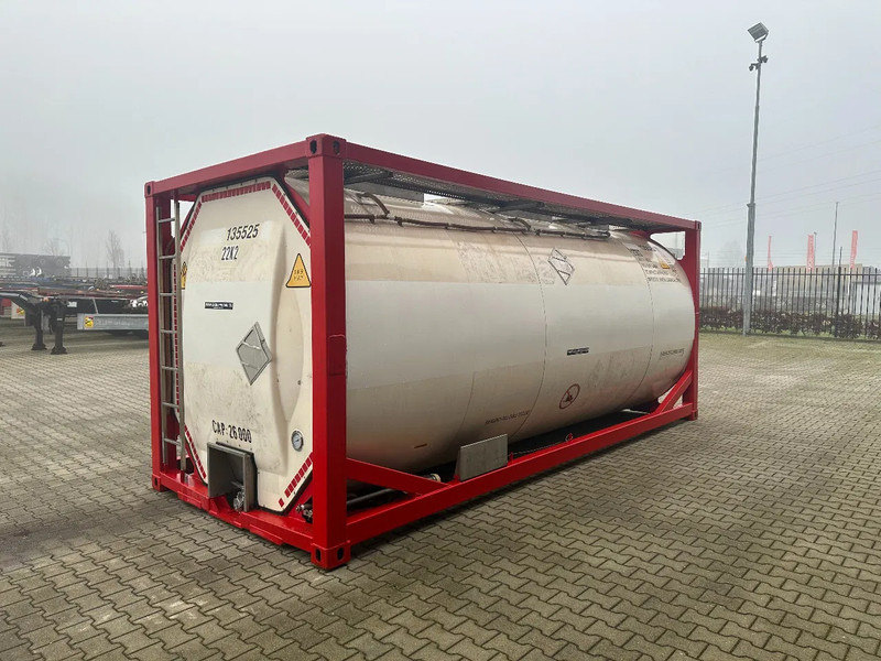 SINGAMAS 20FT ISO, 26.000L/1-COMP/3 BAFFELS/3 manholes, 5Y inspection: 06/2027 - Storage tank: picture 4 SINGAMAS 20FT ISO, 26.000L/1-COMP/3 BAFFELS/3 manholes, 5Y inspection: 06/2027 - Storage tank: picture 4