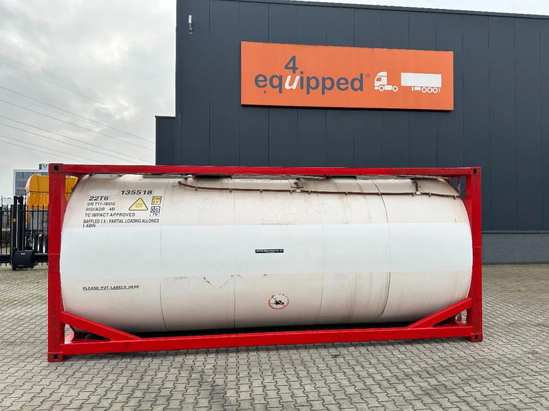 SINGAMAS 20FT ISO, 26.000L/1-COMP/3 BAFFELS/3 manholes, 5Y inspection: 06/2027 - Storage tank: picture 2 SINGAMAS 20FT ISO, 26.000L/1-COMP/3 BAFFELS/3 manholes, 5Y inspection: 06/2027 - Storage tank: picture 2