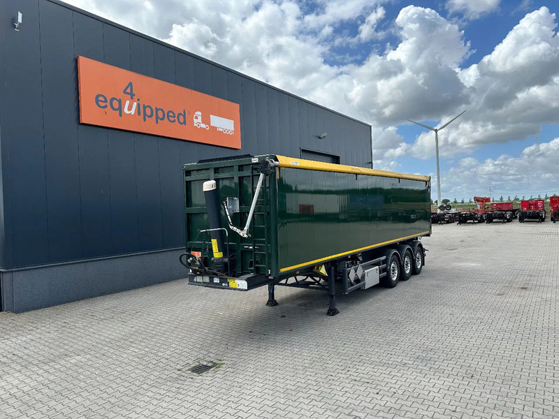 Stas TOP: S300CX, 56cbm, discbrakes, liftaxle, ALU/ALU, el.VBK cover (2020), NL, APK 1/2026 - Tipper semi-trailer: picture 1 Stas TOP: S300CX, 56cbm, discbrakes, liftaxle, ALU/ALU, el.VBK cover (2020), NL, APK 1/2026 - Tipper semi-trailer: picture 1