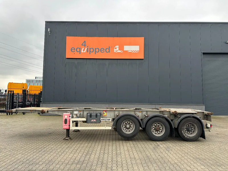 TURBO'S HOET 20FT/30FT, ADR (FL, AT), ALCOA, galvanized, BPW+DISC, liftaxle - Container transporter/ Swap body semi-trailer: picture 2 TURBO'S HOET 20FT/30FT, ADR (FL, AT), ALCOA, galvanized, BPW+DISC, liftaxle - Container transporter/ Swap body semi-trailer: picture 2