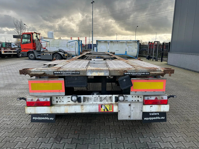 TURBO'S HOET 20FT/30FT, ADR (FL, AT, OX), empty weight: 3.720kg, liftaxle, SAF disc - Container transporter/ Swap body semi-trailer: picture 4 TURBO'S HOET 20FT/30FT, ADR (FL, AT, OX), empty weight: 3.720kg, liftaxle, SAF disc - Container transporter/ Swap body semi-trailer: picture 4