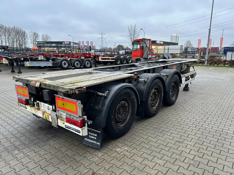 TURBO'S HOET 20FT/30FT, ADR (FL, AT), empty weight: 3.720kg, liftaxle, SAF disc - Container transporter/ Swap body semi-trailer: picture 3 TURBO'S HOET 20FT/30FT, ADR (FL, AT), empty weight: 3.720kg, liftaxle, SAF disc - Container transporter/ Swap body semi-trailer: picture 3