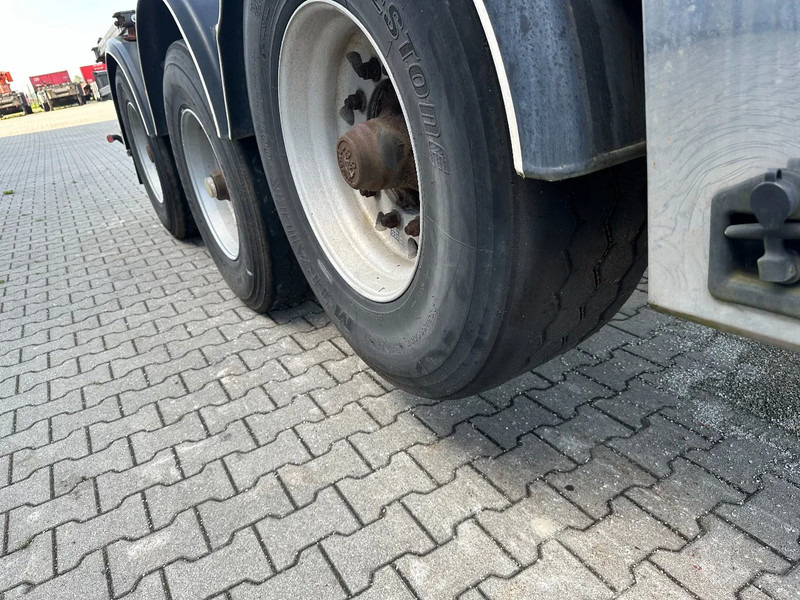 Container transporter/ Swap body semi-trailer Van Hool 20FT/30FT, ADR (EX/II, EX/III, FL, OX, AT), BPW + drum, ALCOA, galvanized, liftaxle, NL-Chassis: picture 17