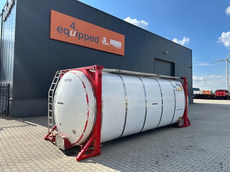 Van Hool 20FT SWAPBODY 30.800L, UN PORTABLE, T11, 2.5Y- + CSC inspection: 02/2028 - Storage tank: picture 1 Van Hool 20FT SWAPBODY 30.800L, UN PORTABLE, T11, 2.5Y- + CSC inspection: 02/2028 - Storage tank: picture 1