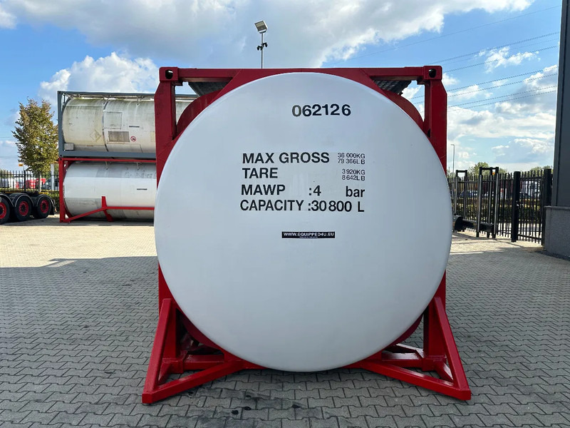 Van Hool 20FT SWAPBODY 30.800L, UN PORTABLE, T11, 2.5Y- + CSC inspection: 02/2028 - Storage tank: picture 5 Van Hool 20FT SWAPBODY 30.800L, UN PORTABLE, T11, 2.5Y- + CSC inspection: 02/2028 - Storage tank: picture 5