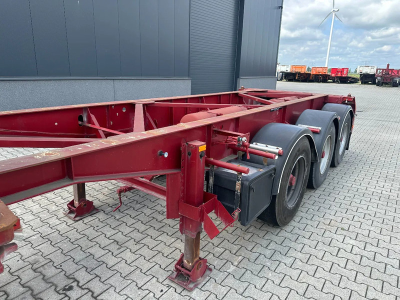 Container transporter/ Swap body semi-trailer Van Hool 3 AXLE 20FT KIEP-CHASSIS, BPW + TROMMELREMMEN: picture 17