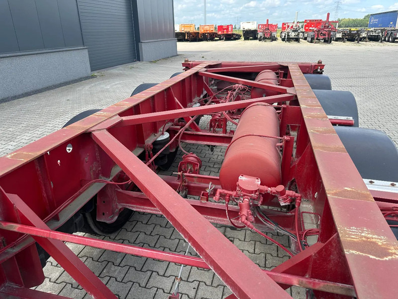 Container transporter/ Swap body semi-trailer Van Hool 3 AXLE 20FT KIEP-CHASSIS, BPW + TROMMELREMMEN: picture 16