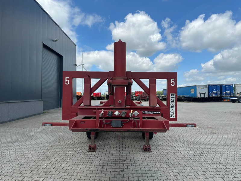 Container transporter/ Swap body semi-trailer Van Hool 3 AXLE 20FT KIEP-CHASSIS, BPW + TROMMELREMMEN: picture 8