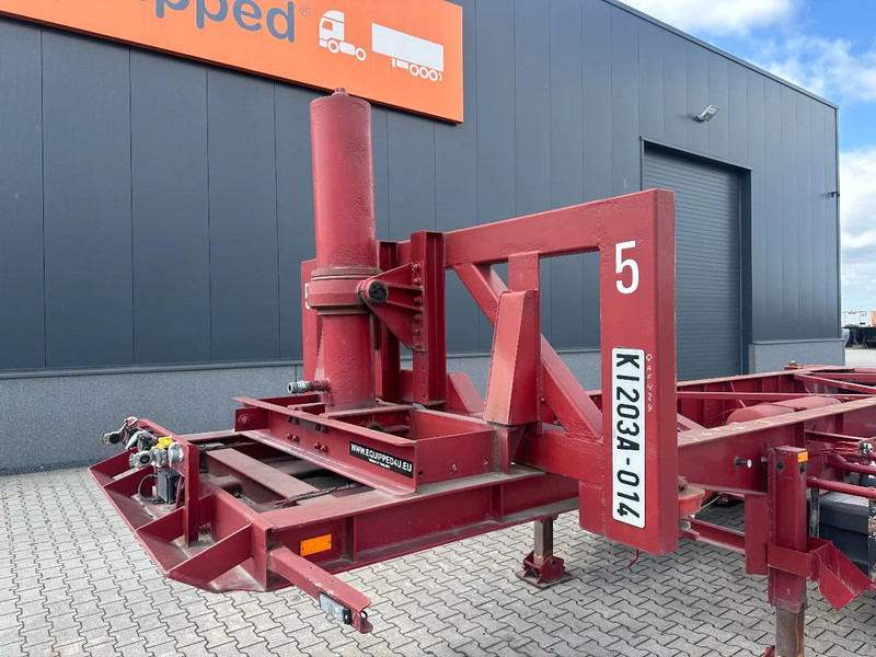 Container transporter/ Swap body semi-trailer Van Hool 3 AXLE 20FT KIEP-CHASSIS, BPW + TROMMELREMMEN: picture 10