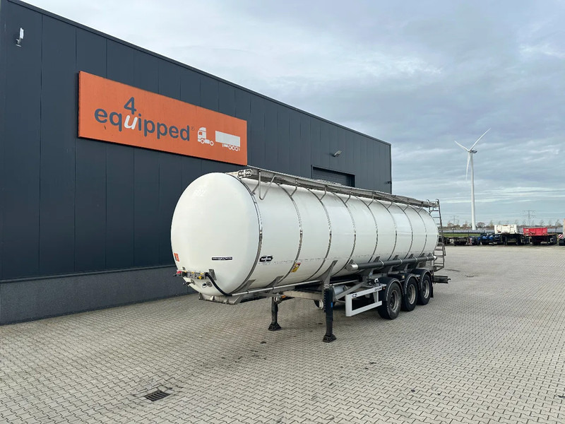 Van Hool FOOD / 39.000L / 3-COMP / INOX / NL-trailer / APK: 04/2026 - Tank semi-trailer: picture 1 Van Hool FOOD / 39.000L / 3-COMP / INOX / NL-trailer / APK: 04/2026 - Tank semi-trailer: picture 1