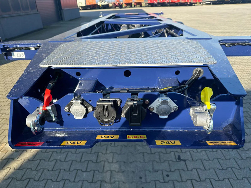 New Container transporter/ Swap body semi-trailer Van Hool NEW / DIRECT AVAILABLE 20FT ADR-CHASSIS, EMPTY WEIGHT: 3.300KG, DISCBRAKES, 3x available, ALU WHEELS: picture 11