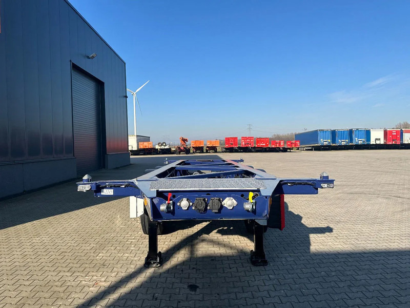 New Container transporter/ Swap body semi-trailer Van Hool NEW / DIRECT AVAILABLE 20FT ADR-CHASSIS, EMPTY WEIGHT: 3.300KG, DISCBRAKES, 3x available, ALU WHEELS: picture 13