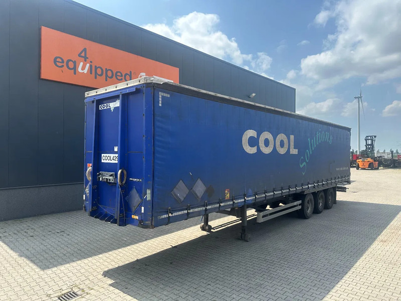 Curtainsider semi-trailer Van Hool verzinkt, BPW + Trommelbremsen, alu Bordwände, Code-XL, 10x vorhanden: picture 1