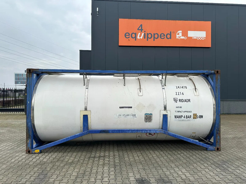 Welfit Oddy 20FT ISO, 23.910L / 1-COMP. , T11, valid 5Y inspection till 03/2026 - Storage tank: picture 2 Welfit Oddy 20FT ISO, 23.910L / 1-COMP. , T11, valid 5Y inspection till 03/2026 - Storage tank: picture 2
