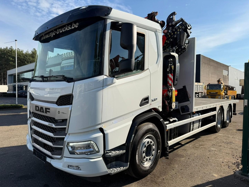 DAF XD 450 6x4 PRITSCHE + (24m) KRAN FASSI F345 8x + WINCH - 35.000km - *TOP CONDITION* - BE TRUCK - Dropside/ Flatbed truck, Crane truck: picture 4 DAF XD 450 6x4 PRITSCHE + (24m) KRAN FASSI F345 8x + WINCH - 35.000km - *TOP CONDITION* - BE TRUCK - Dropside/ Flatbed truck, Crane truck: picture 4