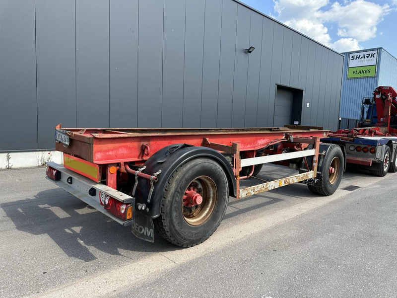 DEOM - SCHMIT R202P 2-AS CONTAINER TRANSPORT - BPW - GOEDE BANDEN - LUCHTVERING - BELGISCHE PAPIEREN - Container transporter/ Swap body trailer: picture 2 DEOM - SCHMIT R202P 2-AS CONTAINER TRANSPORT - BPW - GOEDE BANDEN - LUCHTVERING - BELGISCHE PAPIEREN - Container transporter/ Swap body trailer: picture 2