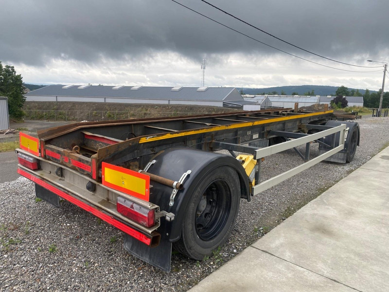 GS Meppel AC2000 - 20T CONTAINER AANHANGWAGEN / PORTE CONTAINER - AIR SUSPENSION - Container transporter/ Swap body trailer: picture 2 GS Meppel AC2000 - 20T CONTAINER AANHANGWAGEN / PORTE CONTAINER - AIR SUSPENSION - Container transporter/ Swap body trailer: picture 2