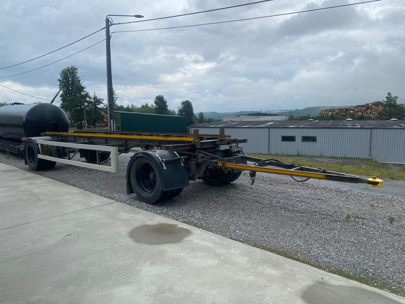 GS Meppel AC2000 - 20T CONTAINER AANHANGWAGEN / PORTE CONTAINER - AIR SUSPENSION - Container transporter/ Swap body trailer: picture 1 GS Meppel AC2000 - 20T CONTAINER AANHANGWAGEN / PORTE CONTAINER - AIR SUSPENSION - Container transporter/ Swap body trailer: picture 1