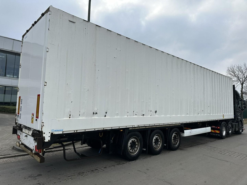 Krone 3-AXLES MB - CLOSED BOX / KIST / KOFFER - AIR SUSPENSION - 2m80 interior hieght - DISC - BE papers - nice condition - Closed box semi-trailer: picture 4 Krone 3-AXLES MB - CLOSED BOX / KIST / KOFFER - AIR SUSPENSION - 2m80 interior hieght - DISC - BE papers - nice condition - Closed box semi-trailer: picture 4