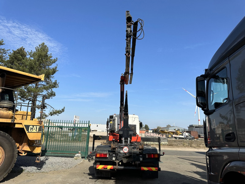 Hook lift truck, Crane truck MAN TGA 33.360 6x4 HAAKSYSTEEM + KRAAN PALFINGER PK 15002 - MANUEEL - BLADVERIGN - NAAFREDUCTIE - BE TRUCK: picture 17