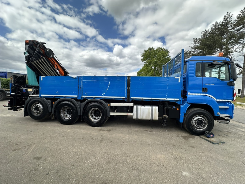 MAN TGS 35.400 8x4 TRIDEM + (32.5m) CRANE HMF 4720 K6 + JIB FJ1000 K4 - PLATFORM 6m - LIFT/STEERING - RADIO - 5E F - BE TRUCK - Crane truck: picture 4 MAN TGS 35.400 8x4 TRIDEM + (32.5m) CRANE HMF 4720 K6 + JIB FJ1000 K4 - PLATFORM 6m - LIFT/STEERING - RADIO - 5E F - BE TRUCK - Crane truck: picture 4